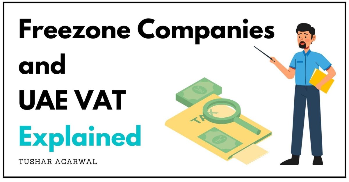 Male Teacher Explaining VAT Treatment in Free Zone Companies and Designated Zones